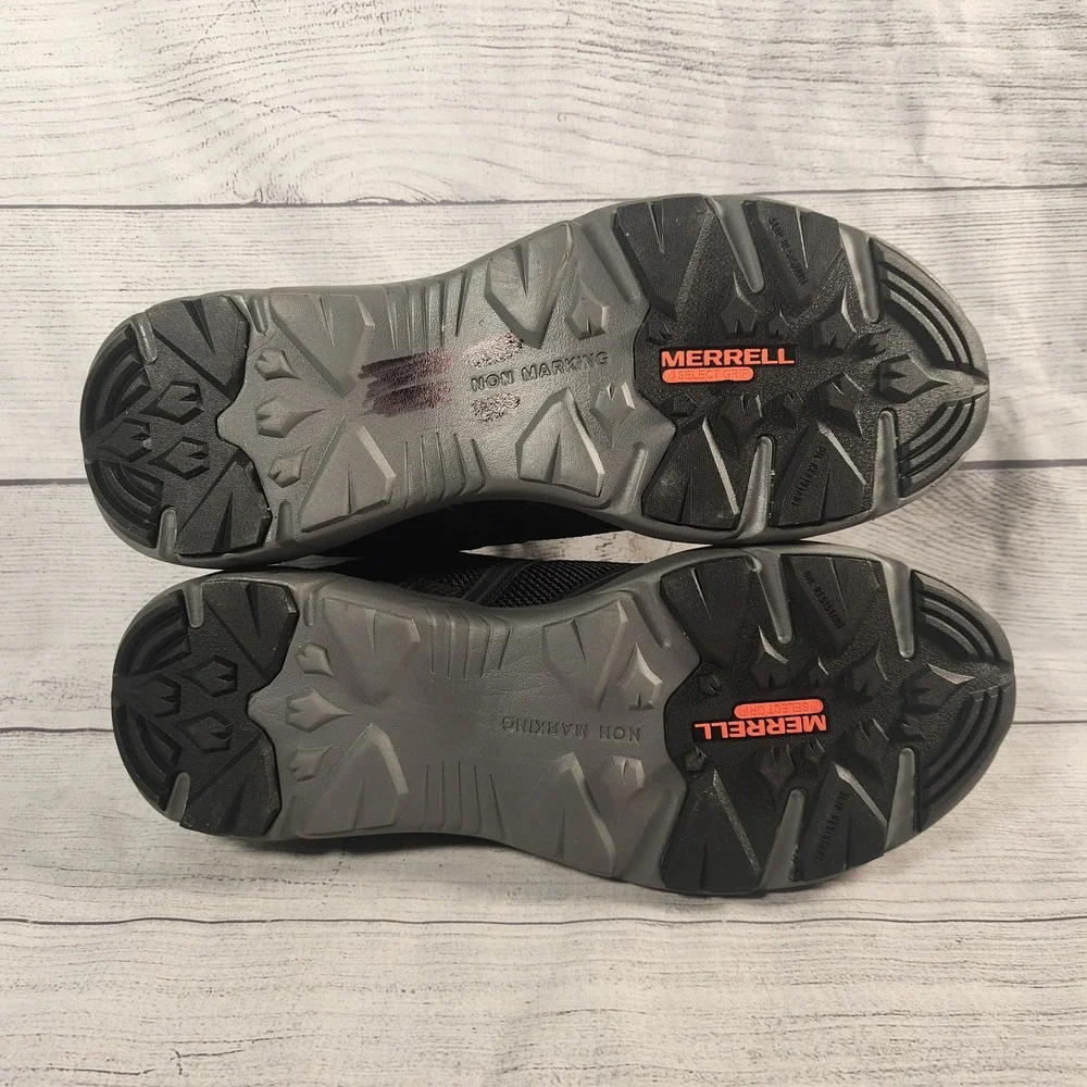 Merrell Work Fullbench Speed Carbon Fiber Safety Toe Black Mens 11 M J099373